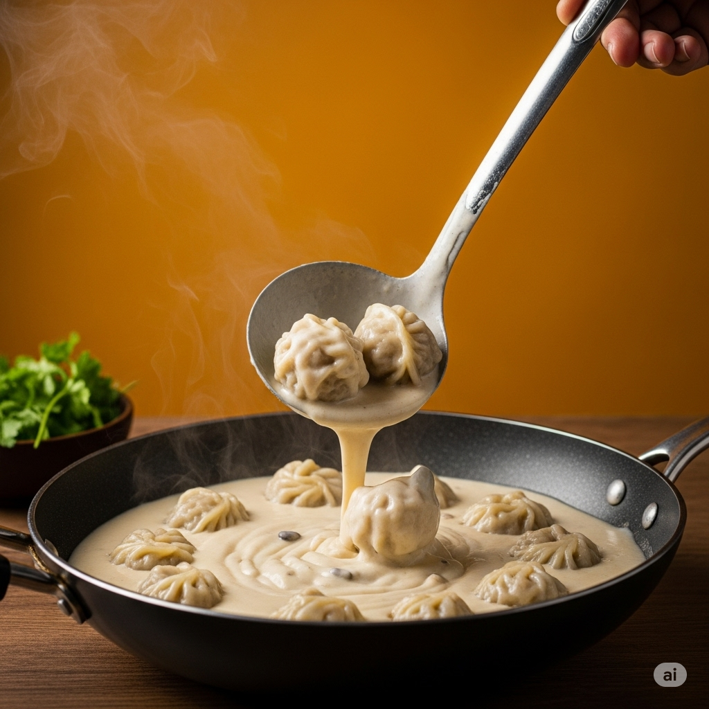 Paneer Afghani Momos 